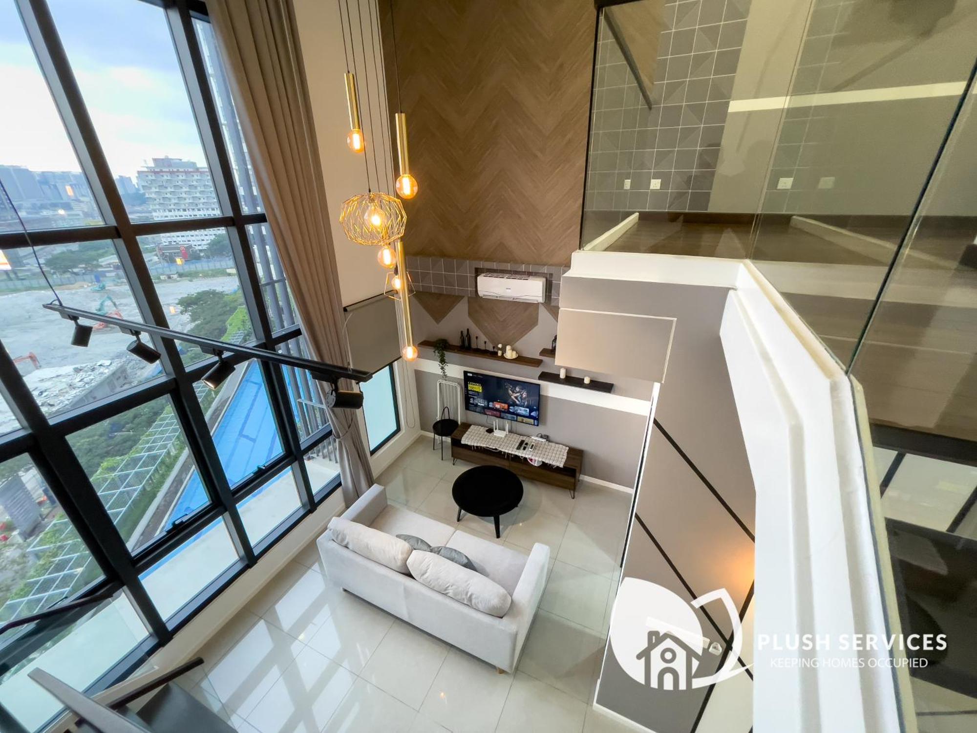 Highpark Suites In Petaling Jaya, Kelana Jaya By Plush Kampong Baharu Sungai Way Exteriör bild