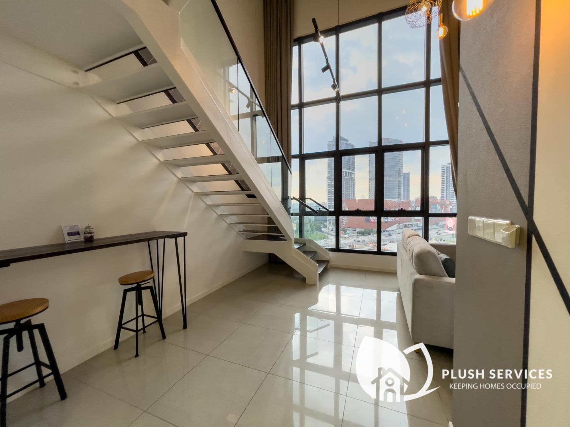 Highpark Suites In Petaling Jaya, Kelana Jaya By Plush Kampong Baharu Sungai Way Exteriör bild