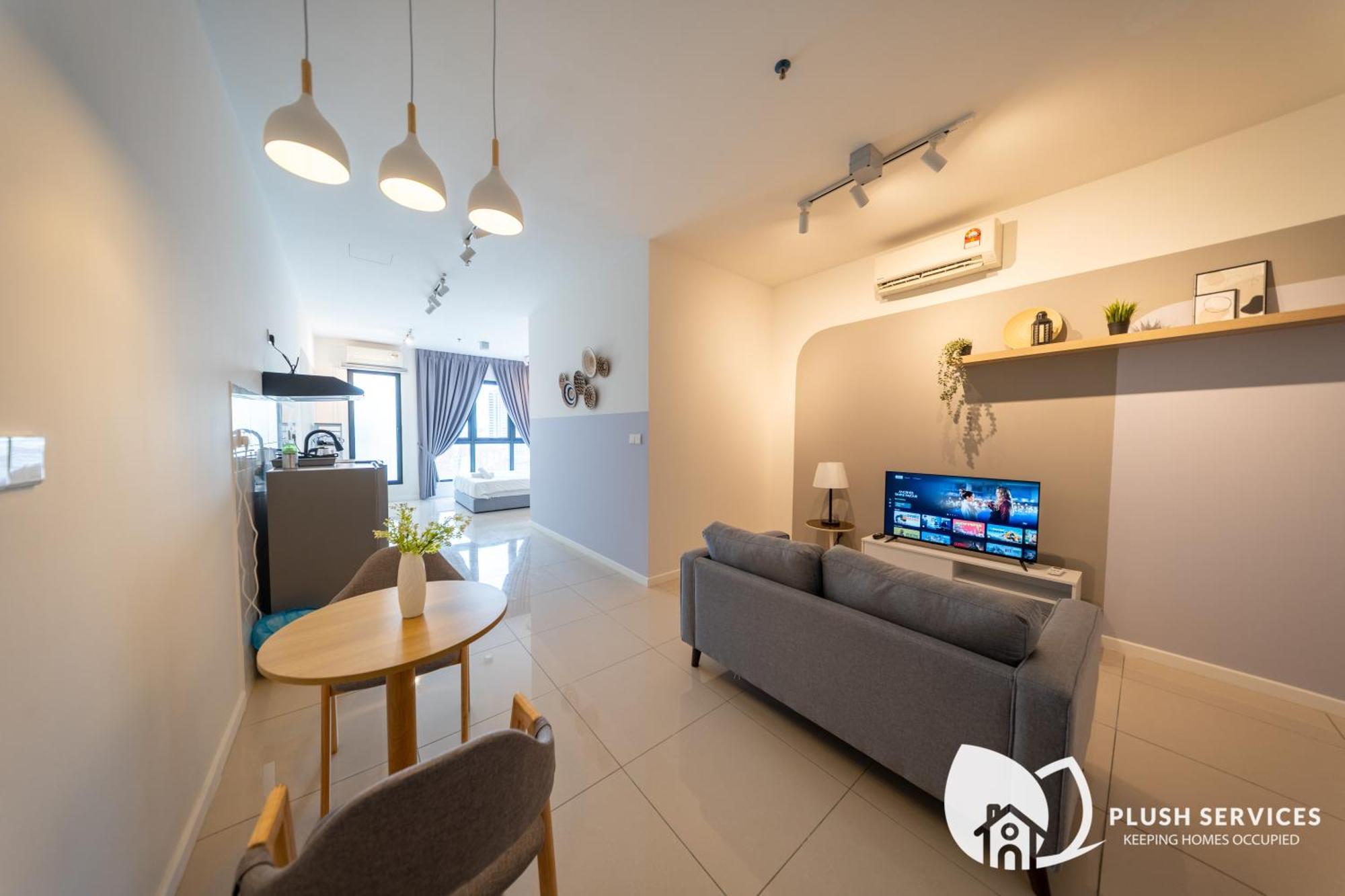 Highpark Suites In Petaling Jaya, Kelana Jaya By Plush Kampong Baharu Sungai Way Exteriör bild